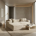 Convertible 3-piece sectional sofa