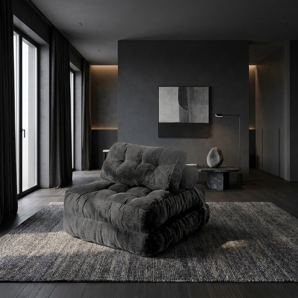 Floor chair-bed