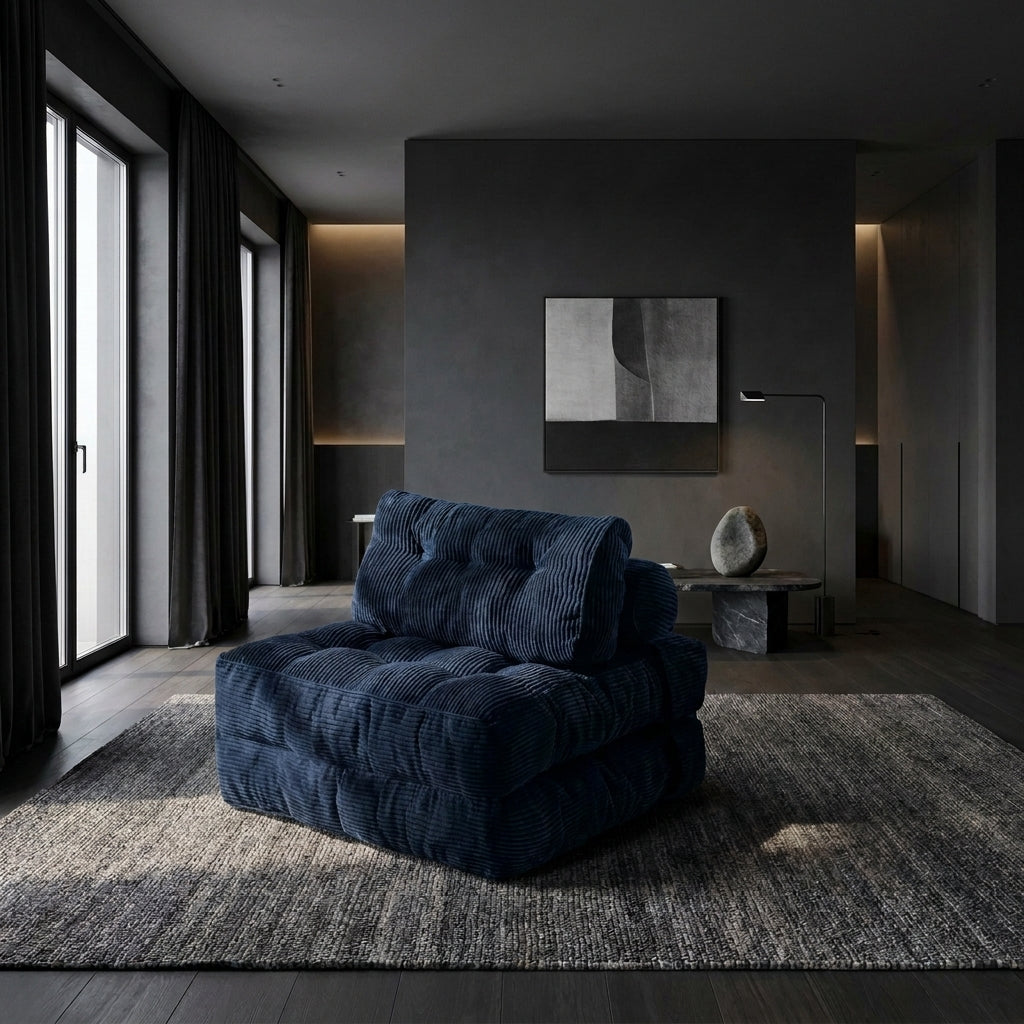Floor chair-bed