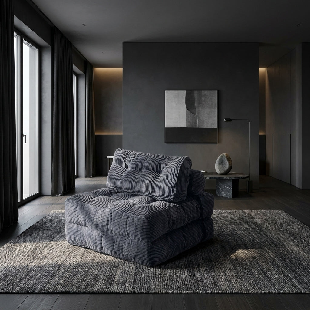Floor chair-bed