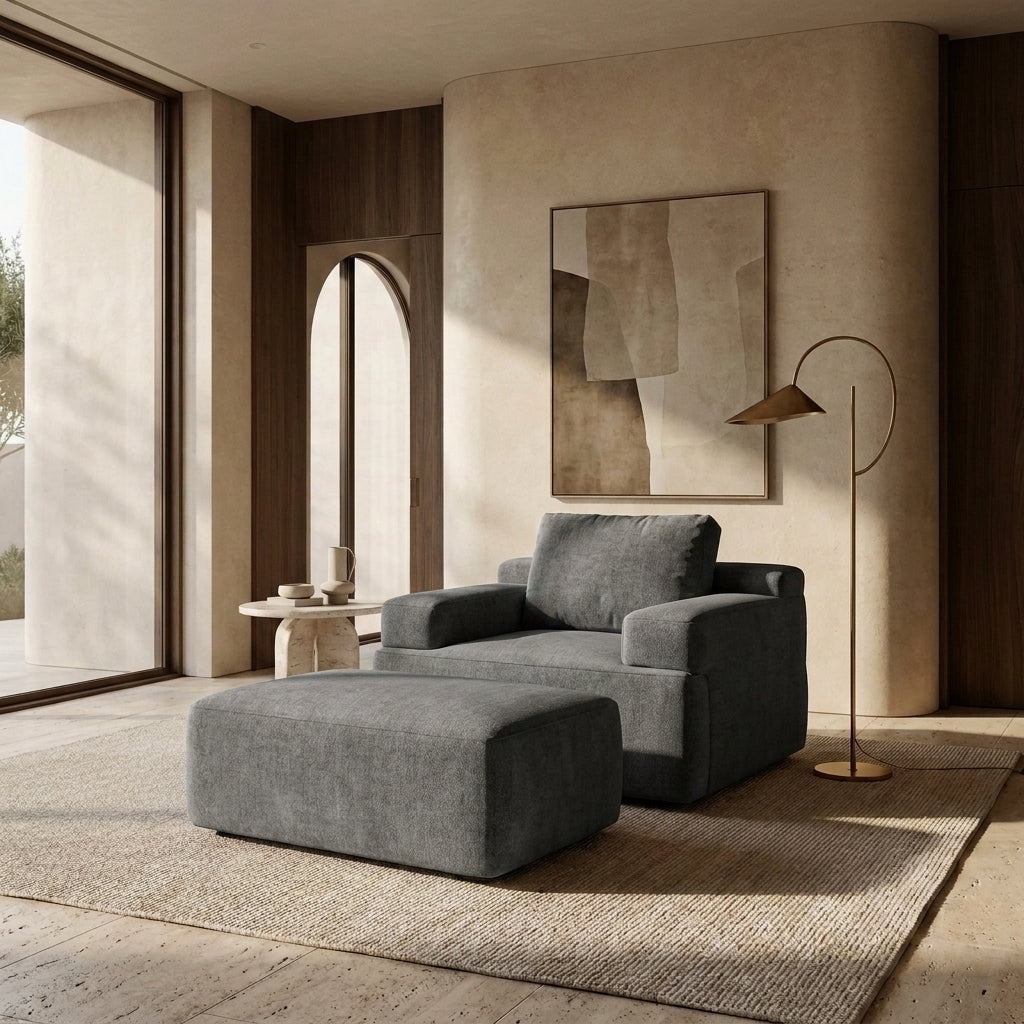 Elara Lounge Chair & Ottoman