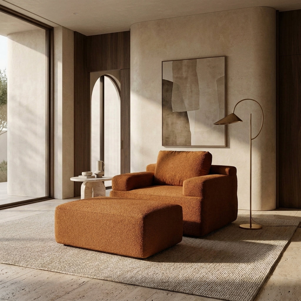 Elara Lounge Chair & Ottoman