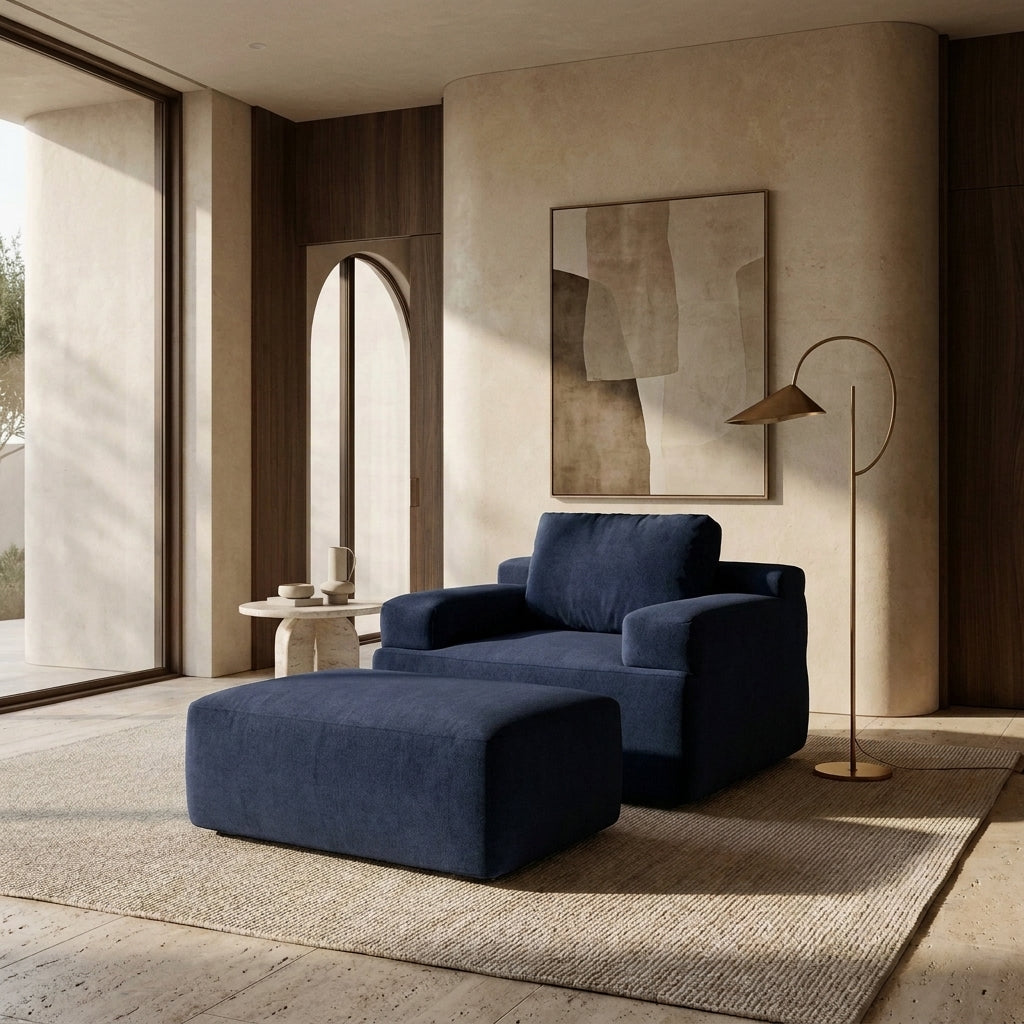 Elara Lounge Chair & Ottoman