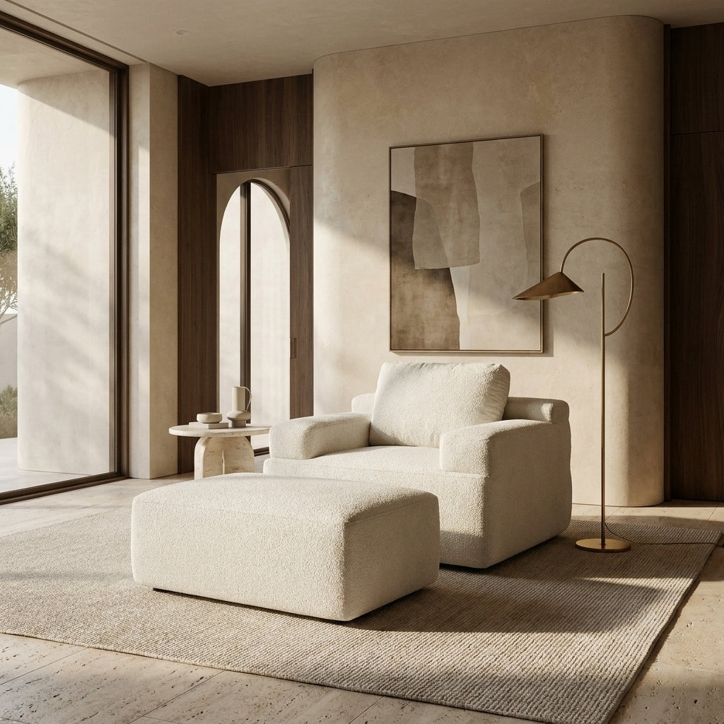 Elara Lounge Chair & Ottoman