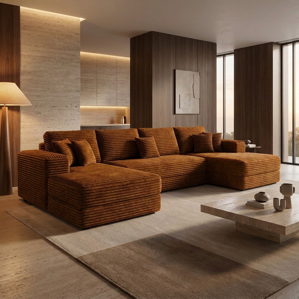 Milano U-Shaped Modular Sofa
