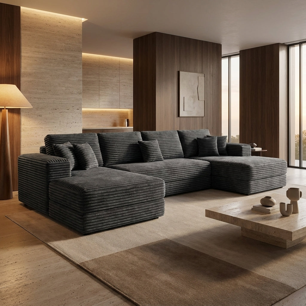 Milano U-Shaped Modular Sofa